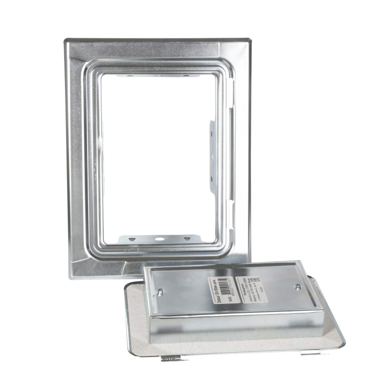 Chimney door 120x180mm galvanized